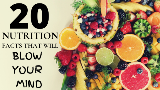 Ryan Fernando - 20 Interesting Nutrition Facts that will blow your mind!!!