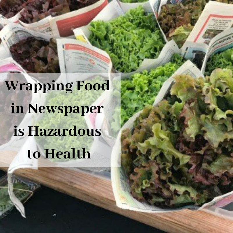 Ryan Fernando - Wrapping Food in Newspaper Is Hazardous to Health