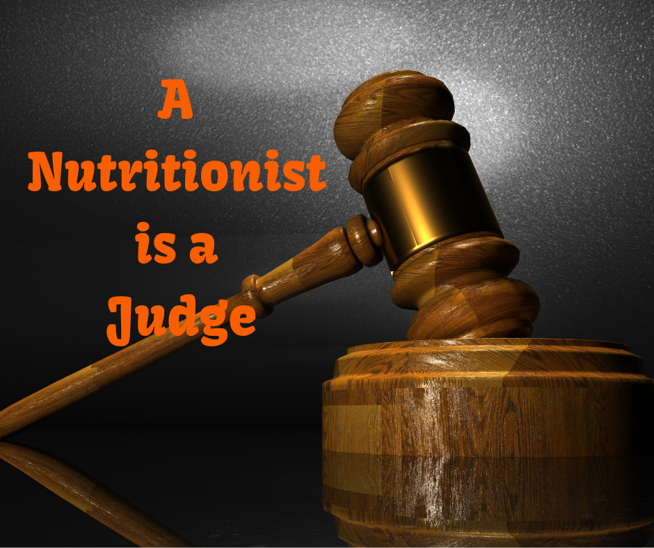 Ryan Fernando - A Nutritionist Is a Judge